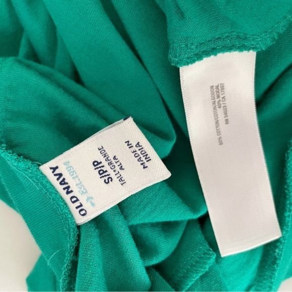 Old Navy green pullover t-shirt dress S Tall - Picture 10 of 11